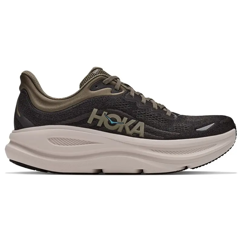 HOKA Hoka M Bondi 9 Wide Black/River Rock Grey