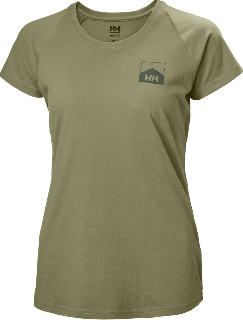 Helly Hansen Helly Hansen W's Nord Graphic Drop T-Shirt Lav Green
