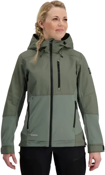 Alaska 1795 Alaska 1795 W's Trekking Lite Pro Jacket Agave Green/Agave Green