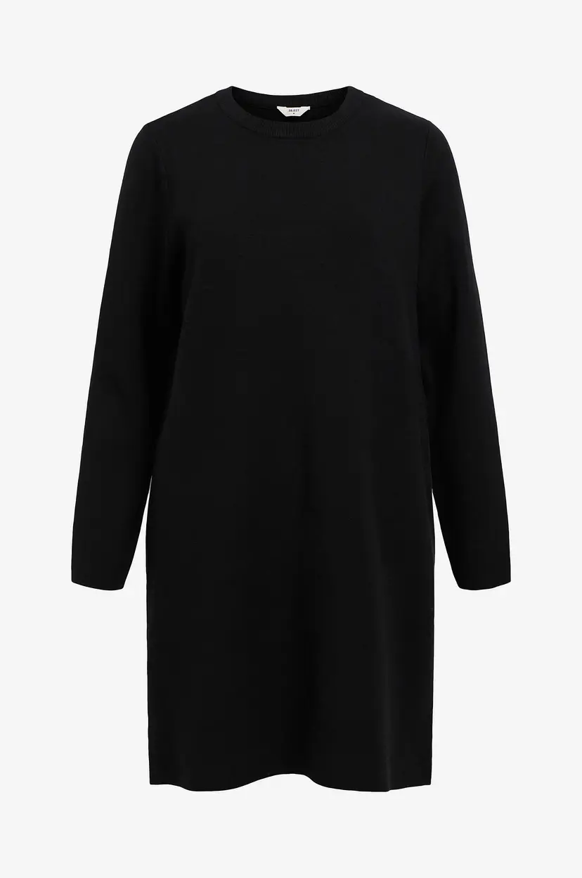 Object Collectors Item Kjole OBJReynard RE L/S O-neck Dress Div - Svart