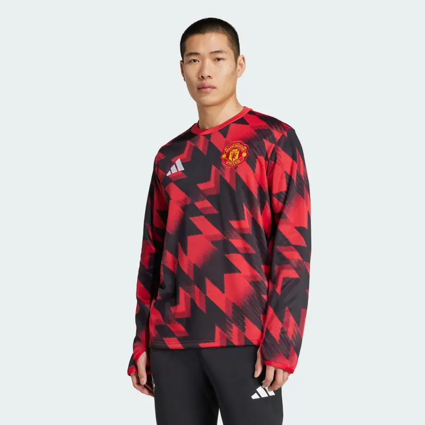 Adidas Manchester United 25/26 Pre-Match Warm Overdel