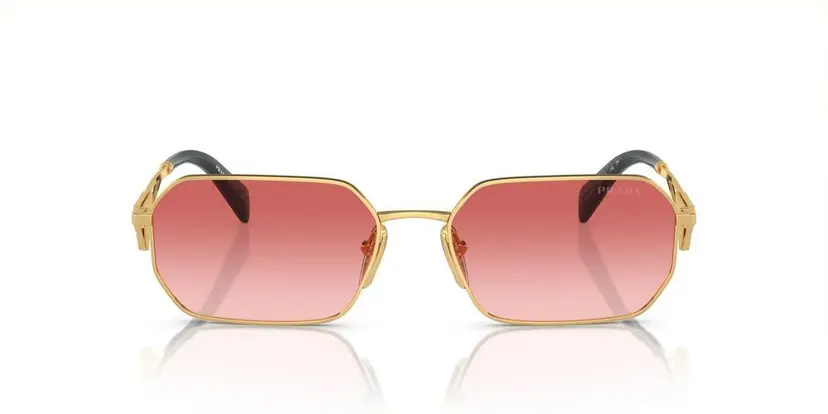 Prada PR A51S solbriller, gull