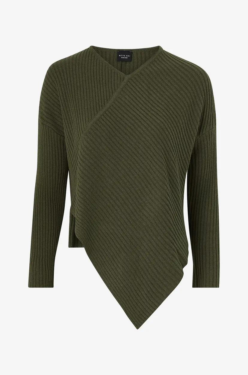 Bitte Kai Rand Topp Blouse - Grønn