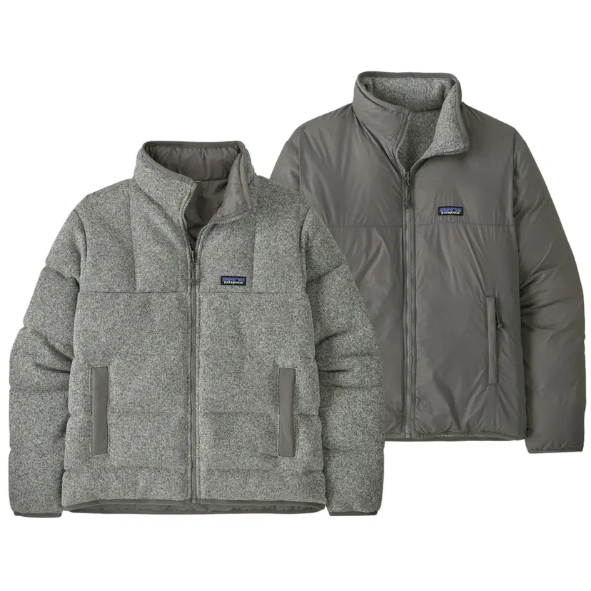 Patagonia Patagonia M's Reversible Down Better Sweater Stonewash