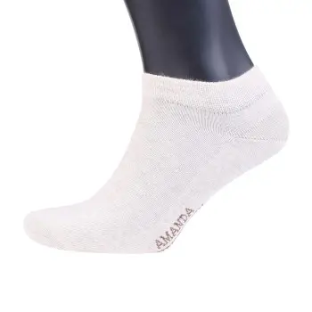 Amanda Christensen Amanda Christensen Strømper True Sneaker Sock Sand Str 35/38 Herre