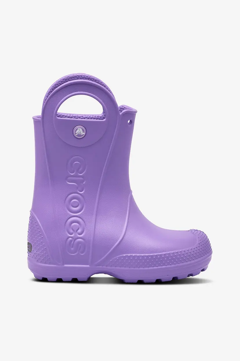 Crocs Regnstøveler Handle It Rain Boot K - Lilla