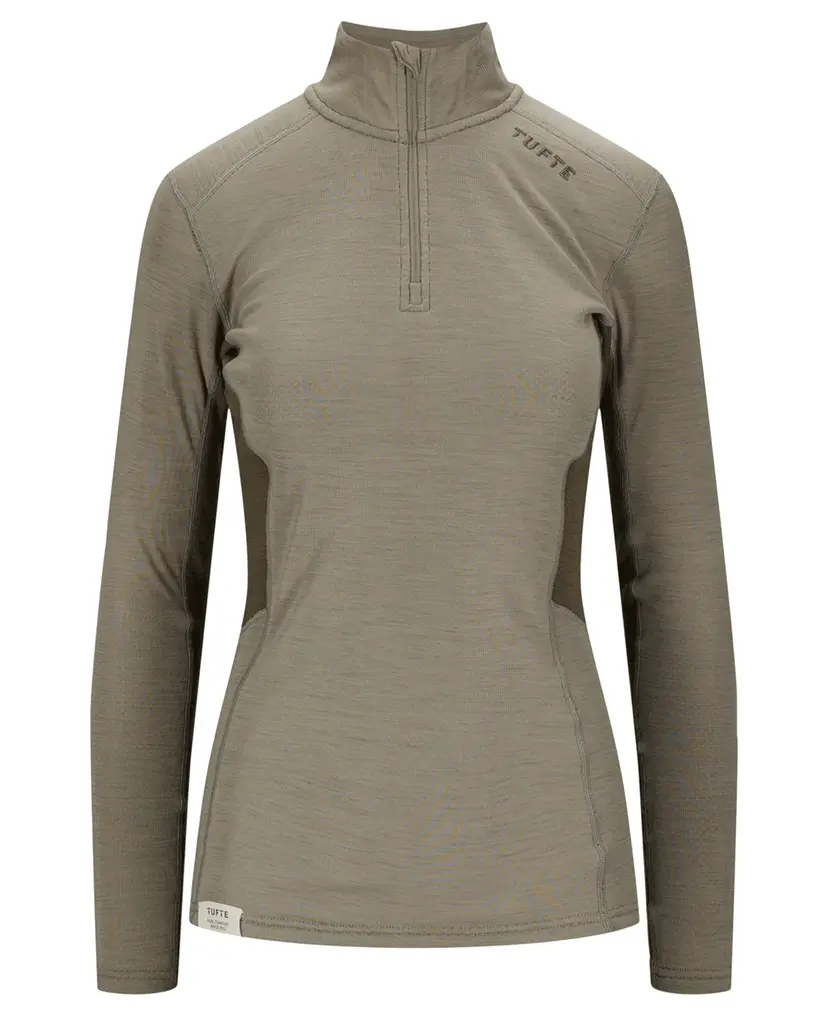Tufte Wear Tufte Wear W Polar Half Zip Vetiver/Oliver Night