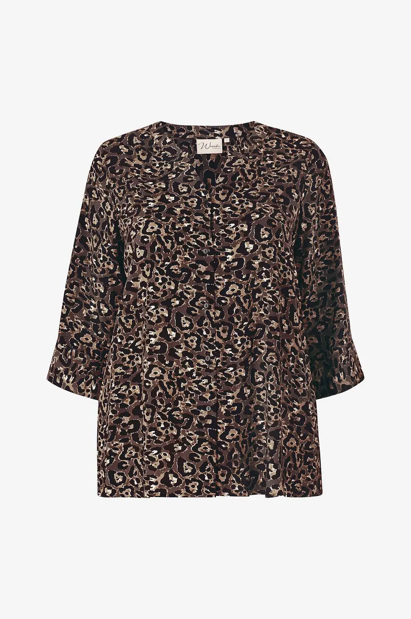 Wasabiconcept Bluse Wa-Melina 2 - Brun