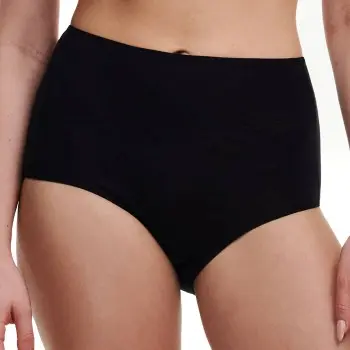 Femilet Femilet Truser Juliana High Waist Brief Svart merinoull Dame