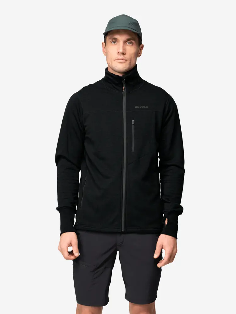 Devold Devold - Explorer Merino Jakke Herre - Large - Svart