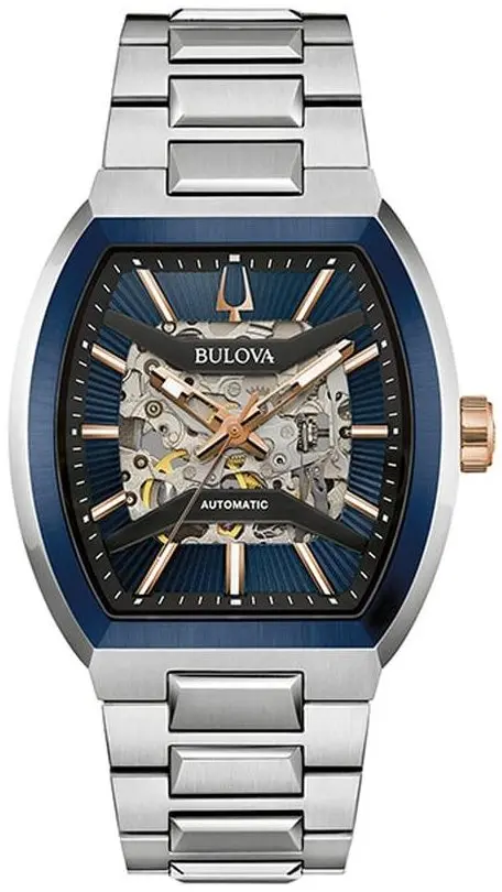Bulova Bulova Herreklokke 98A319 Maquina Blå/Stål