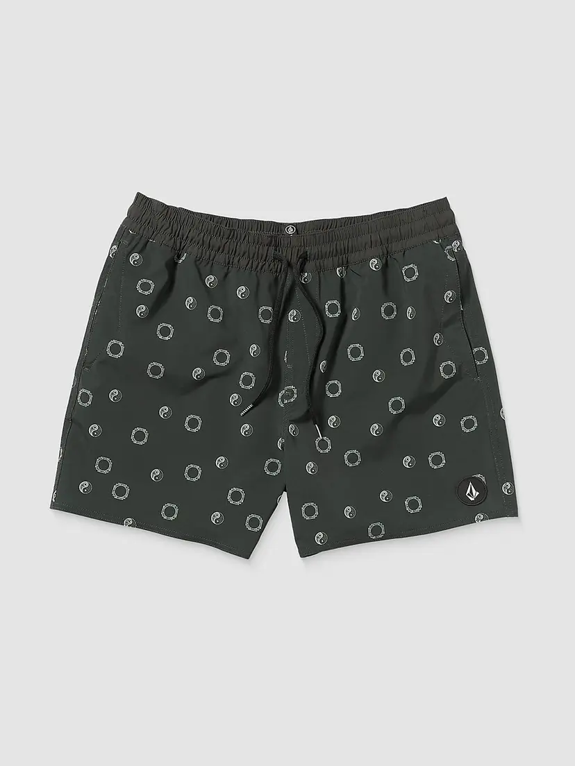 Volcom Volcom Lido Print Trunk 16 Boardshorts grå