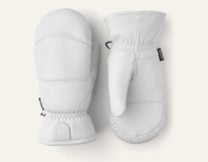 Hestra Hestra Leather Box - Mitt Offwhite