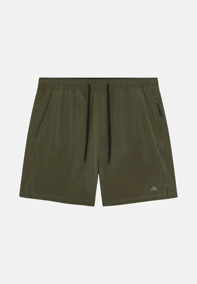 DANISH ENDURANCE Mænds Mørk Olivengrøn Lette og Hurtigtørrende Shorts fra Danish Endurance, Størrelse M