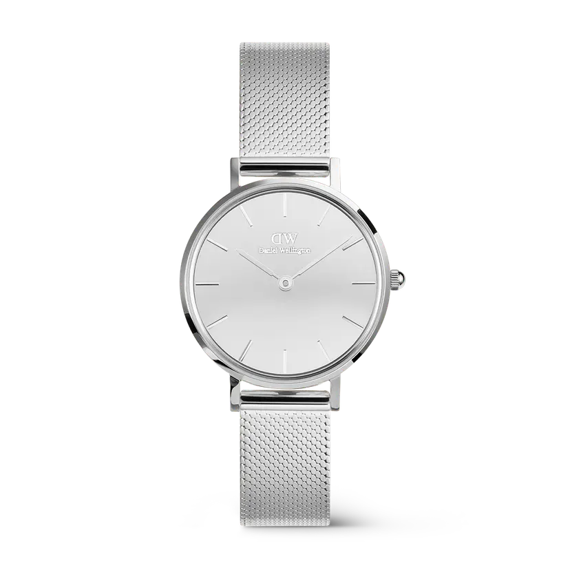 Daniel Wellington Silver 28mm Watch Petite Reflection | DW