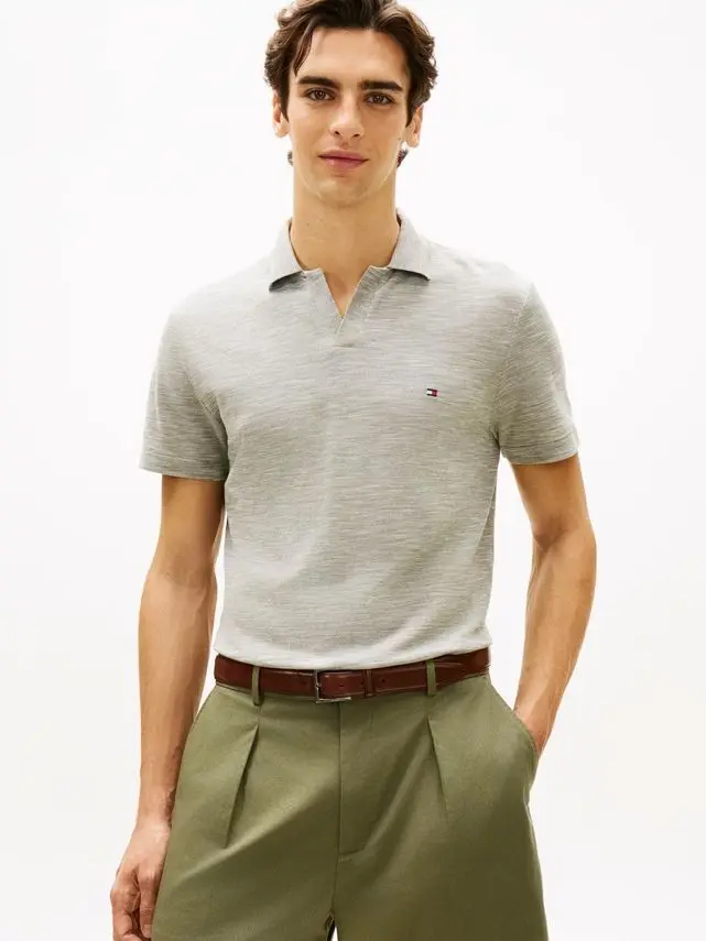 Tommy Hilfiger SLUB OXFORD PIQUE REG POLO