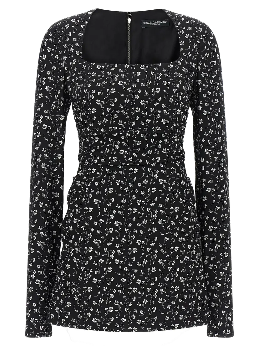 Dolce & Gabbana Dolce & Gabbana Midikjoler – Svart