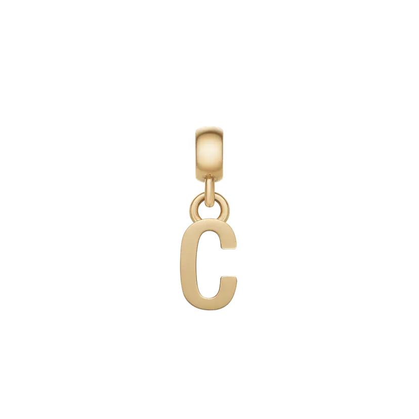 Daniel Wellington Gold Charm Letter | DW