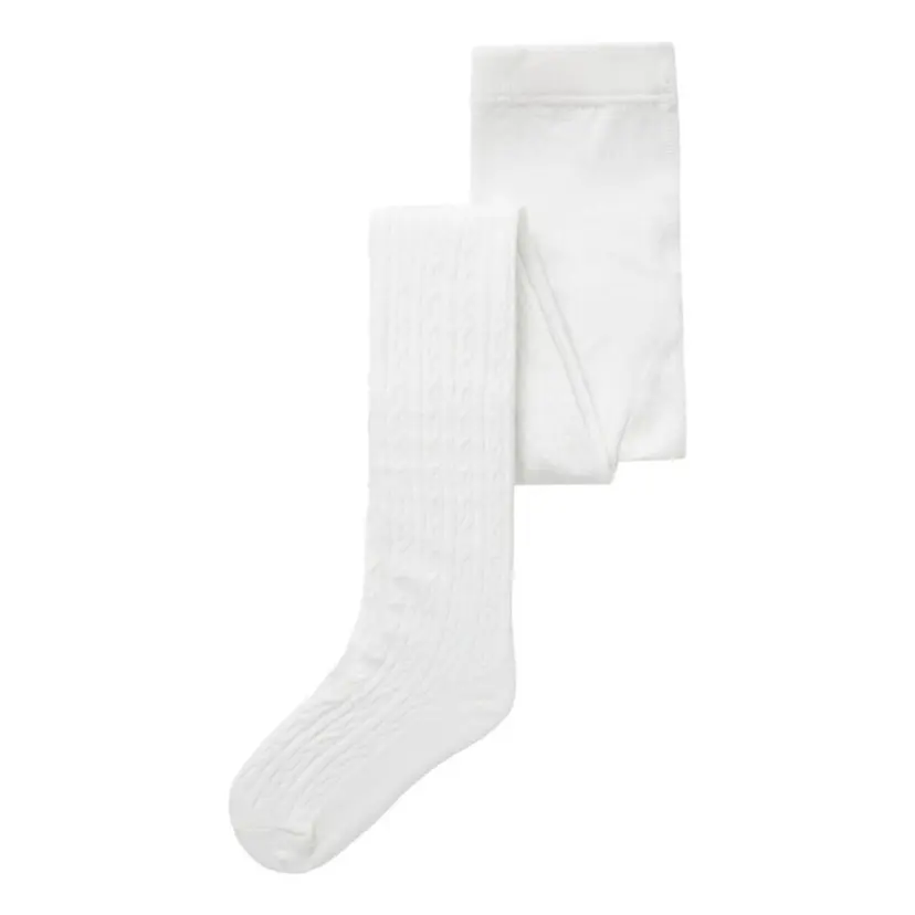 NAME IT Name It - Strømpebukse til Festdrakt / Bunad Jr Tecla Bright White