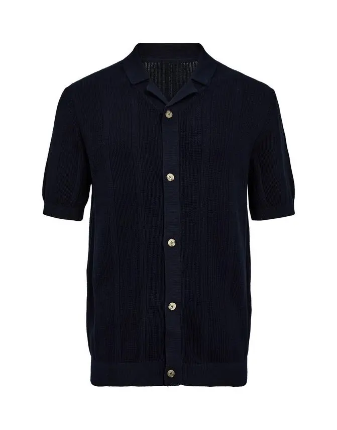 Gino Marcello Mens s/s knit modern fit