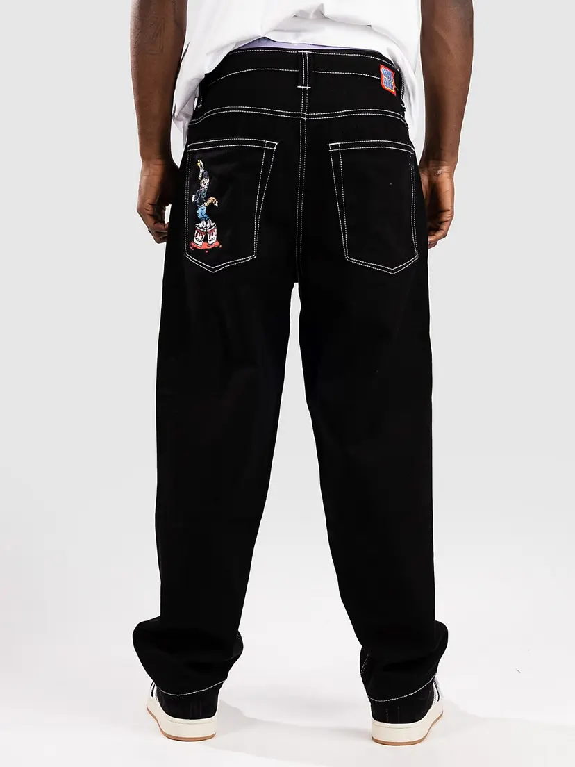 Empyre Empyre Ultra Loose Jeans svart