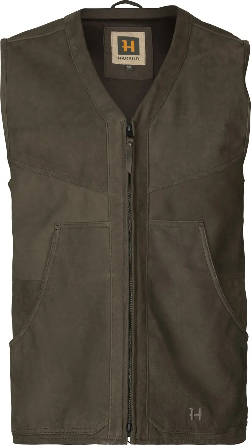 Härkila Härkila Pro Hunter Leather Vest Willow Green