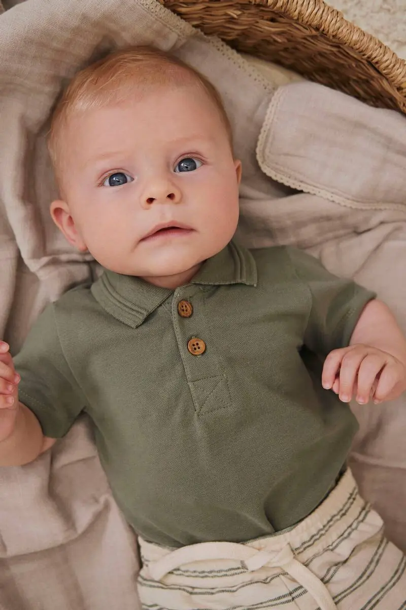 En Fant En Fant Body SS Polo Sea Spray (68 / 6 mnd)