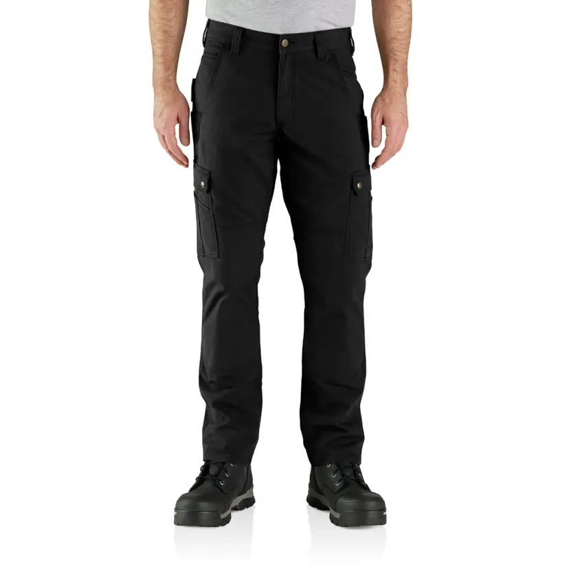 Carhartt Workwear Carhartt Workwear M's Relaxed Straight Ripstop Double Front Cargo Pant Black