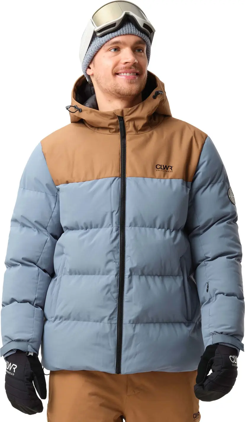 ColourWear ColourWear Men's Pole Jacket Grey Blue