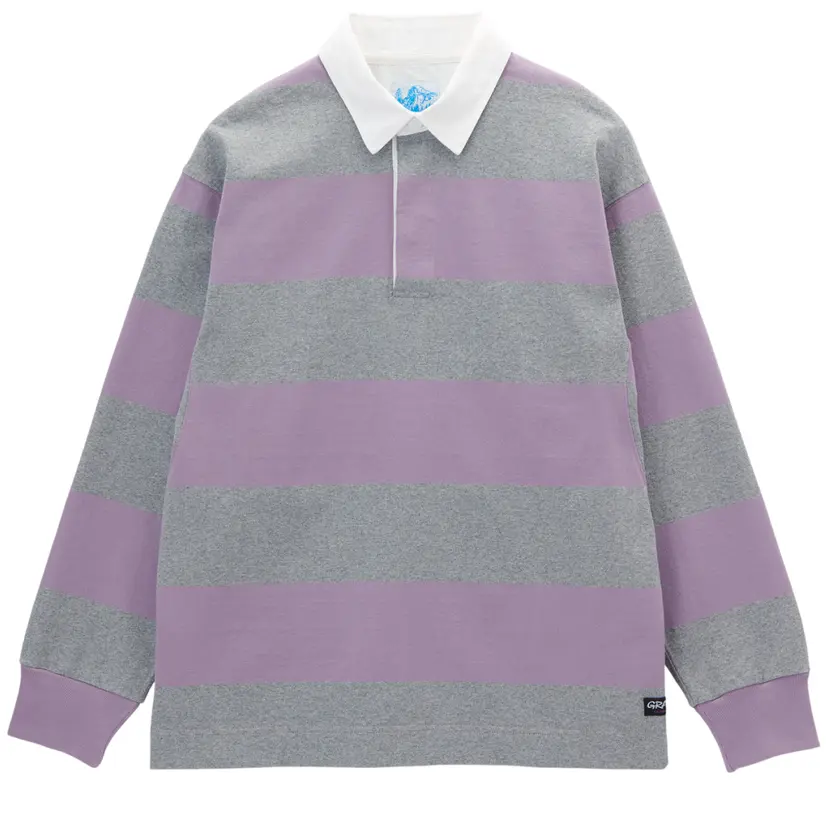 Gramicci Gramicci Langdon Rugby Shirt Heather / Purple