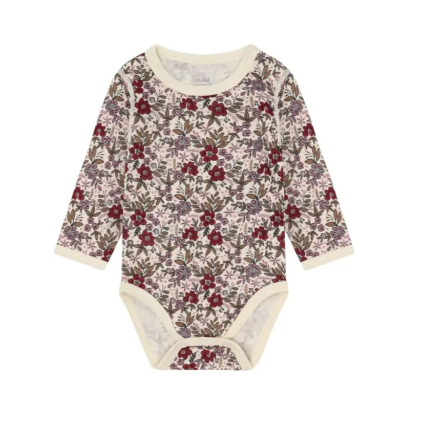 Hust and Claire Hust And Claire - Body Ull/ Bambus Baloo Flor Off White