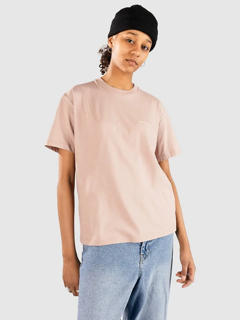 Carhartt Wip Carhartt WIP Script Embroidery T-skjorte rosa