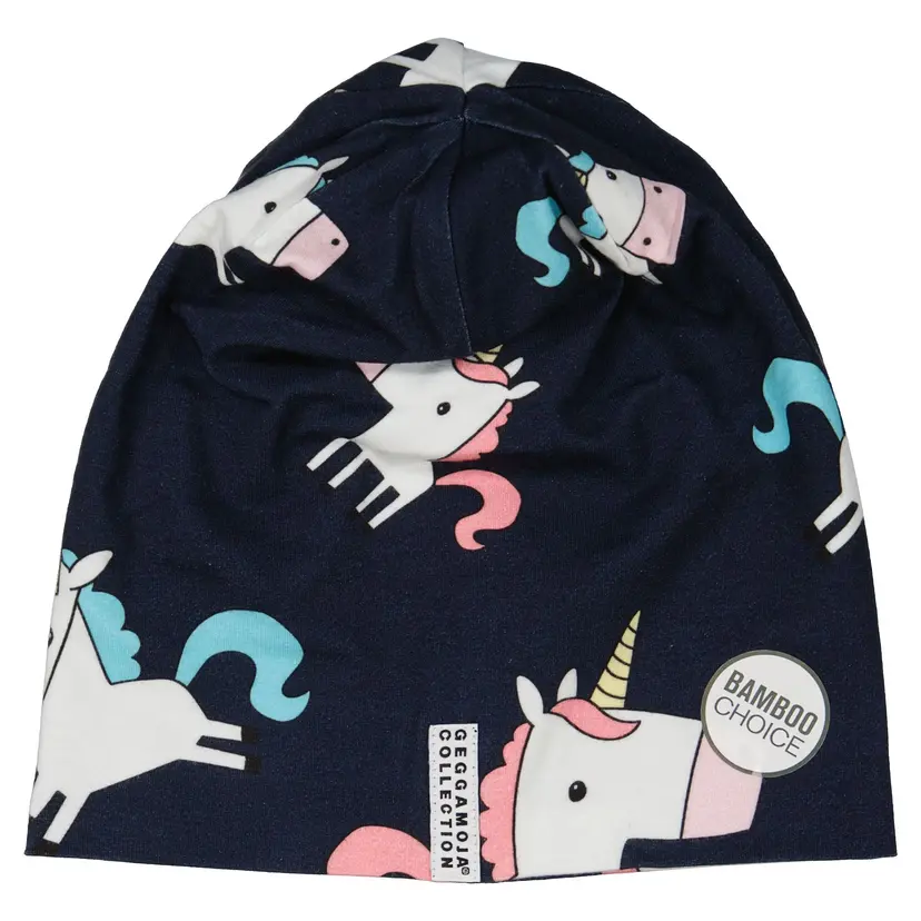 Geggamoja Bambumössa fleece Unicorn - Mini 0-2 m