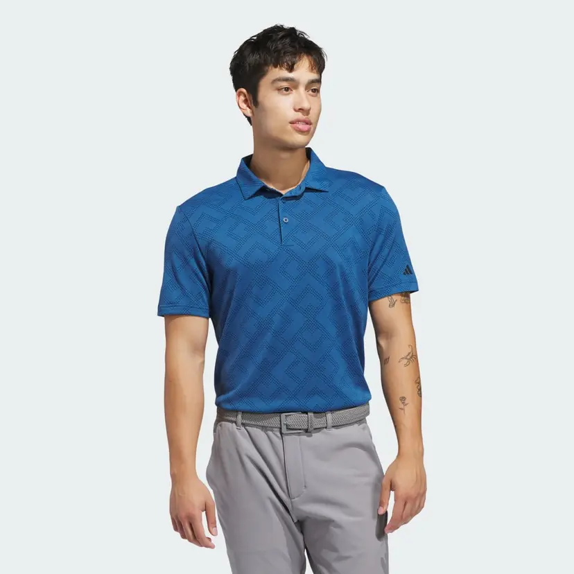Adidas ULTIMATE365 JACQUARD POLOSKJORTE