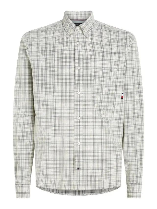 Tommy Hilfiger SMALL CORDUROY TARTAN RF SHIRT