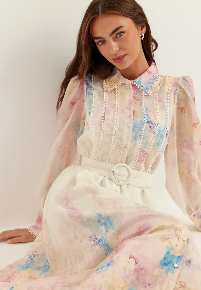 Y.A.S Yasflorence Ls Long Dress