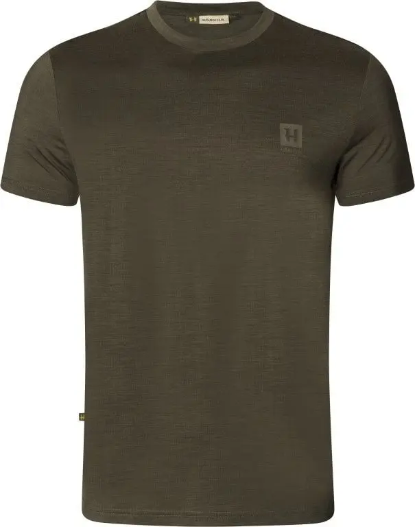 Härkila Härkila Base All son S S Shirt Willow Green