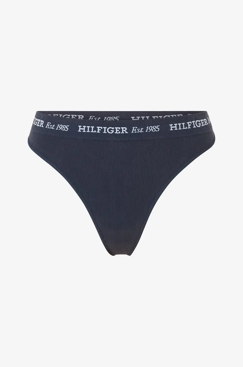 Tommy Hilfiger Taitruser Thong - Blå