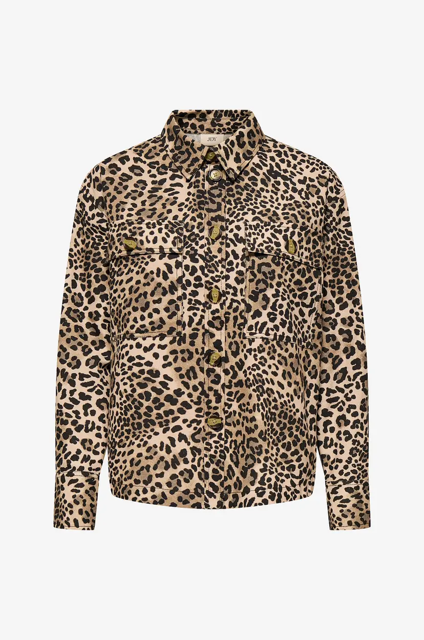 JDY Skjortejakke jdyRay L/S Shacket - Beige