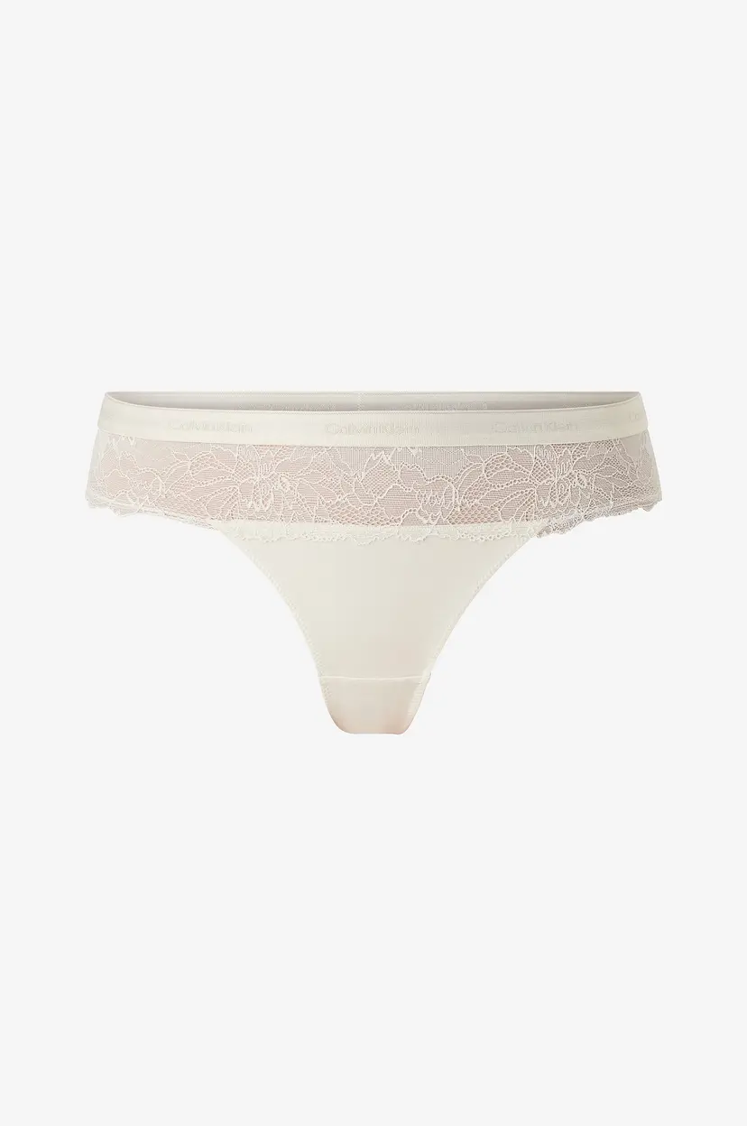 Calvin Klein Underwear Stringtruse - Hvit