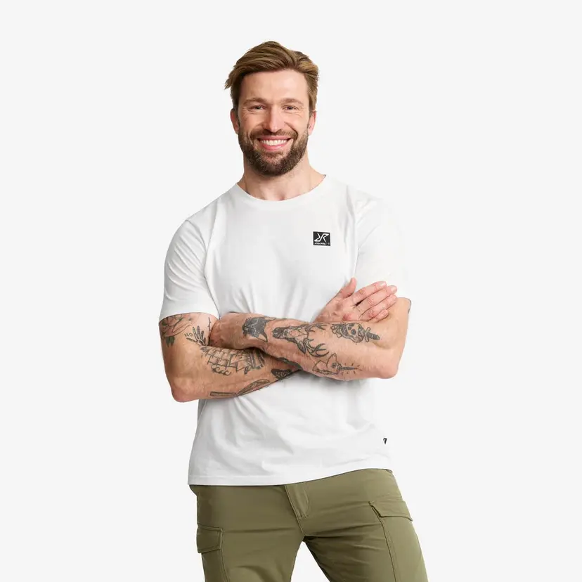 RevolutionRace Easy T-shirt Herre White