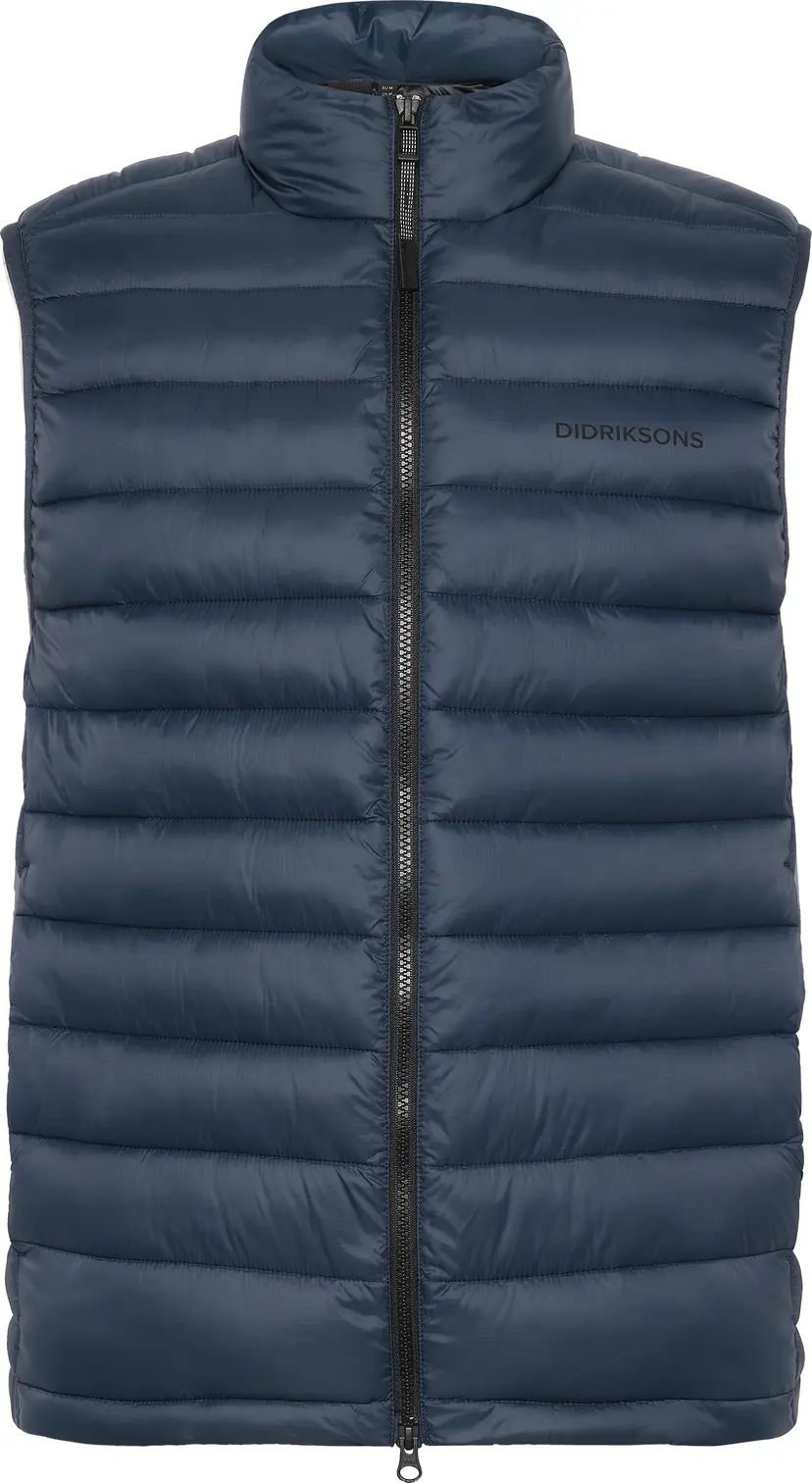 Didriksons Didriksons Men's Marino Vest Sleepy Blue
