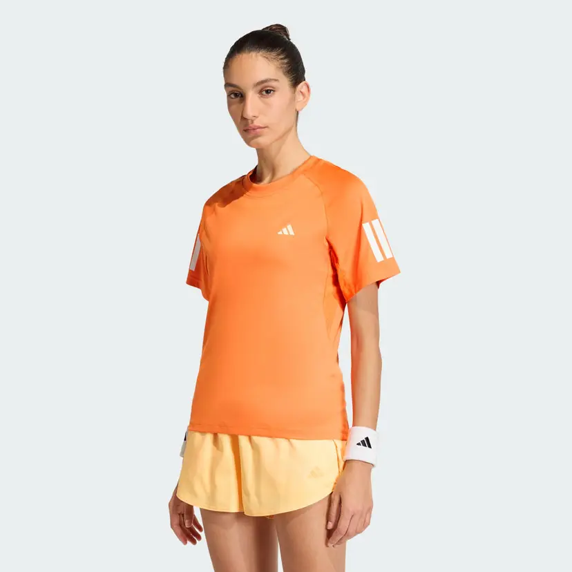 Adidas Club 3-Stripes Tennis Climacool T-skjorte