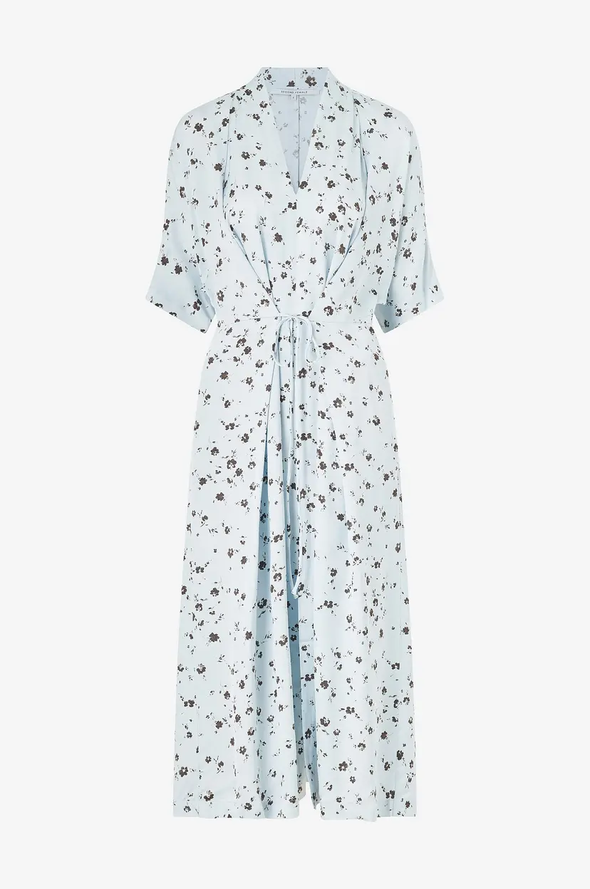 Second Female Kjole Adira Dress - Blå