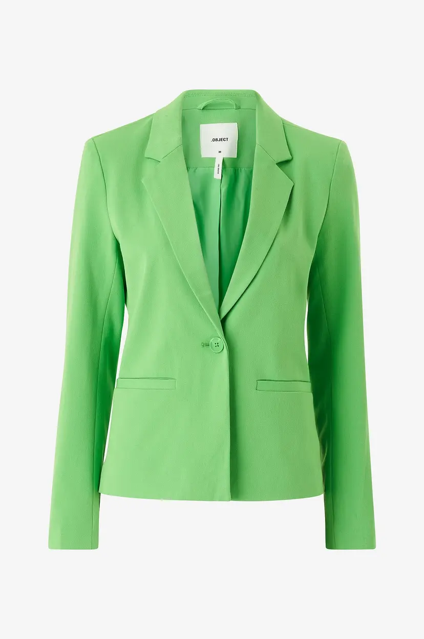 Object Collectors Item Blazer objLisa L/S Button Blazer - Grønn
