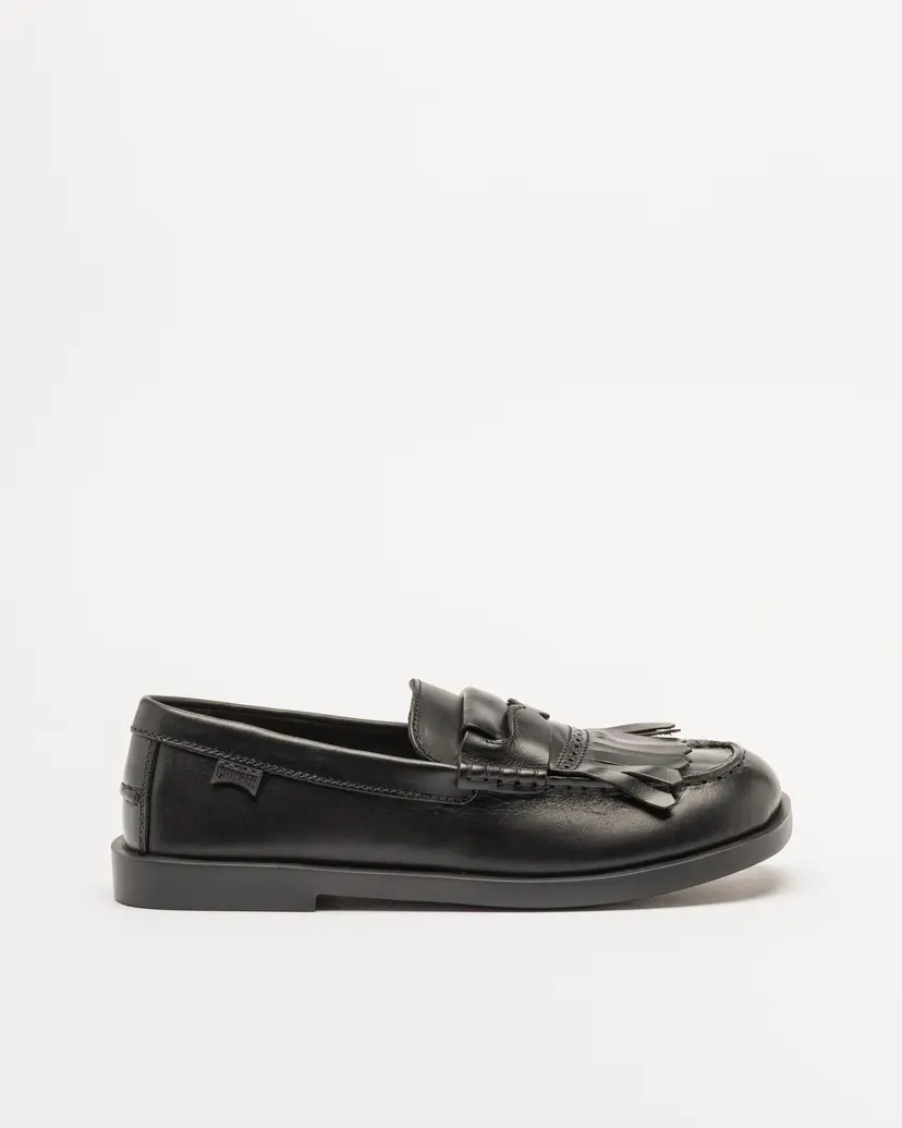 Camper Camper TWINS Black Moccasins