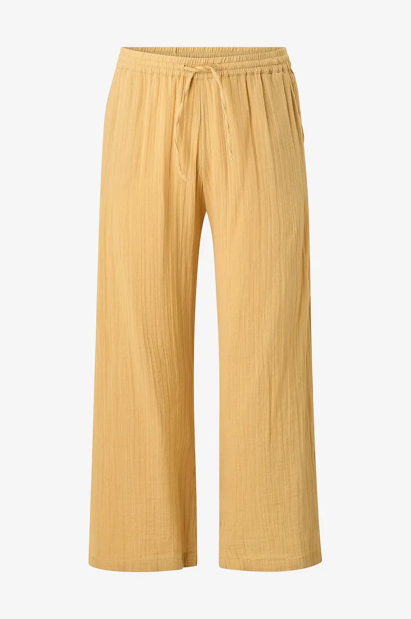 Zizzi Bukser vvIvu Long Wide Pant - Gul