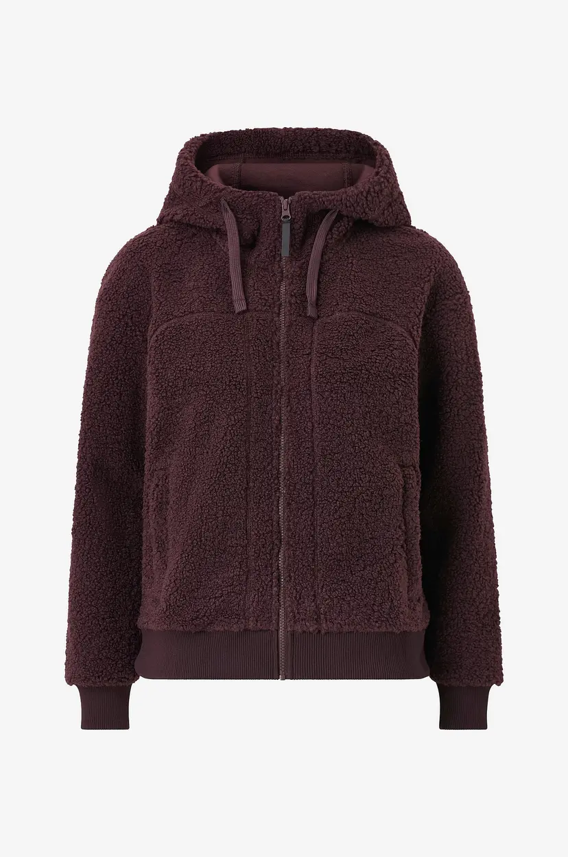 Halti Hettegenser Lykky W Fleece Jacket - Rød