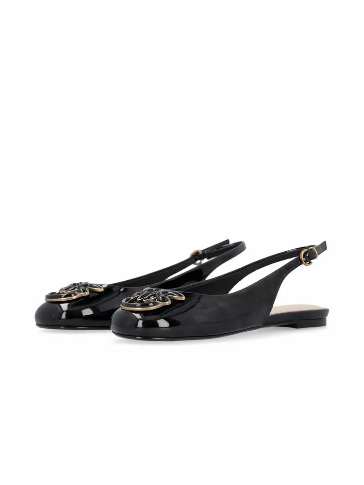 PINKO PINKO Ballerinasko – Svart