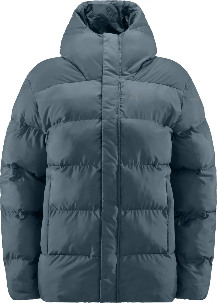 Haglöfs Haglöfs Women's Puffy Mimic II Hood Steel Blue